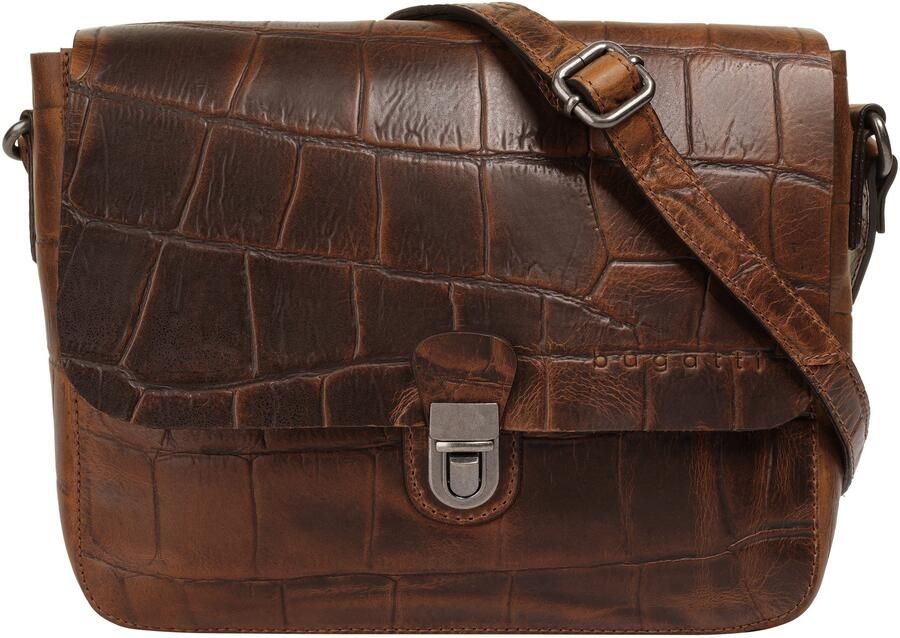 Bugatti Schoudertas NEVIO echt leder - Foto 6