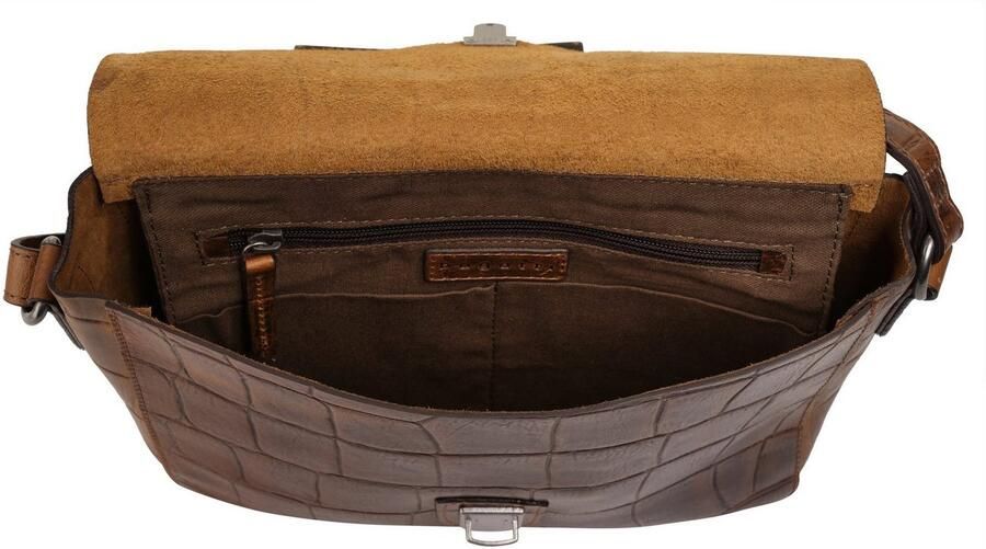 Bugatti Schoudertas NEVIO echt leder - Foto 4