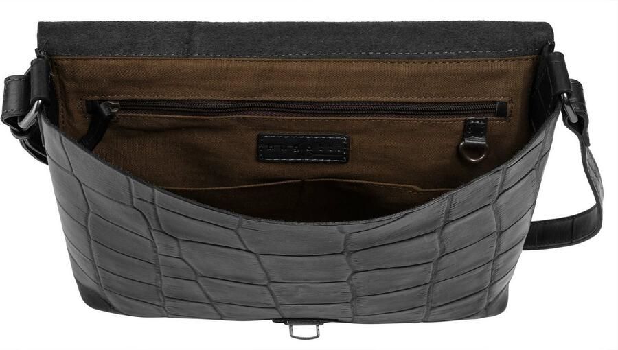 Bugatti Schoudertas NEVIO echt leder - Foto 4