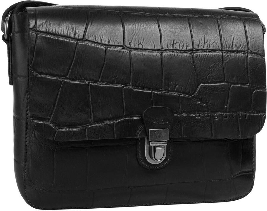 Bugatti Schoudertas NEVIO echt leder