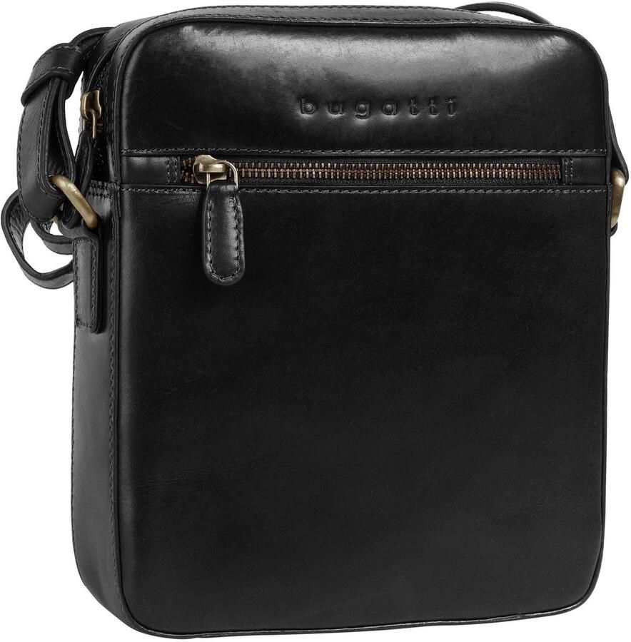 Bugatti Schoudertas Remo echt leder
