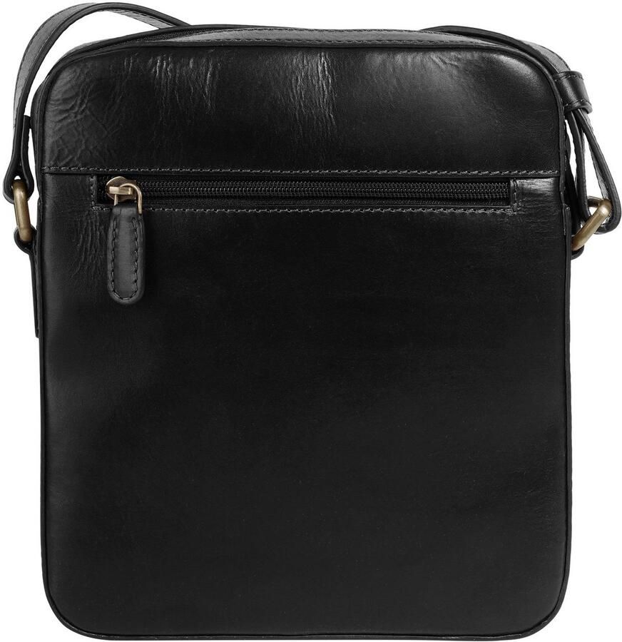 Bugatti Schoudertas Remo echt leder - Foto 2