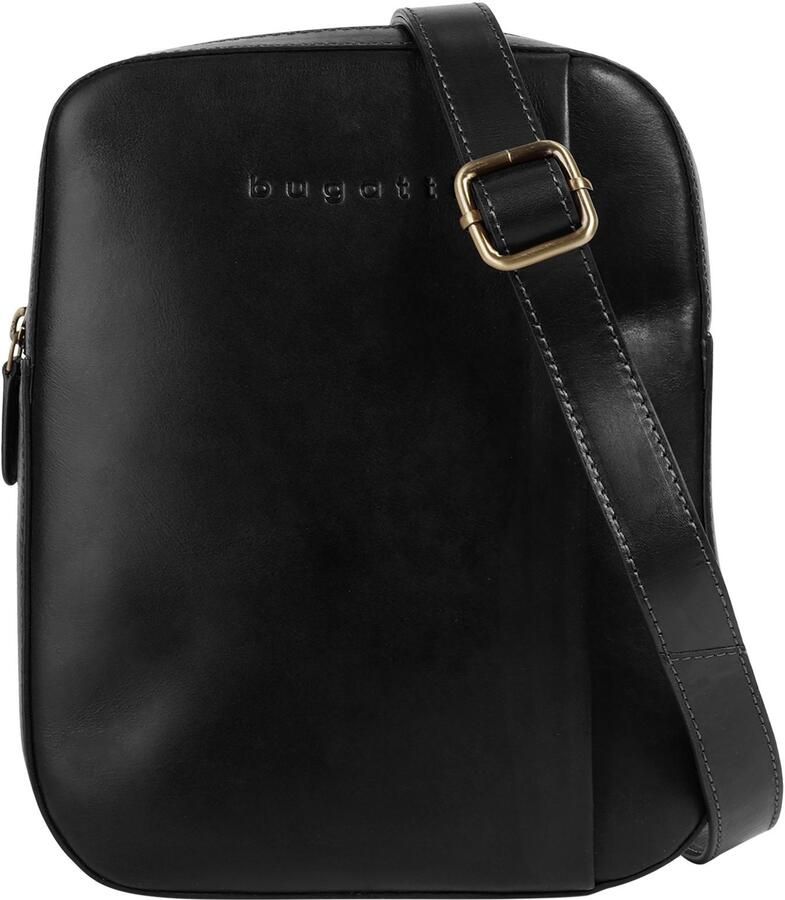 Bugatti Schoudertas Remo echt leder - Foto 6