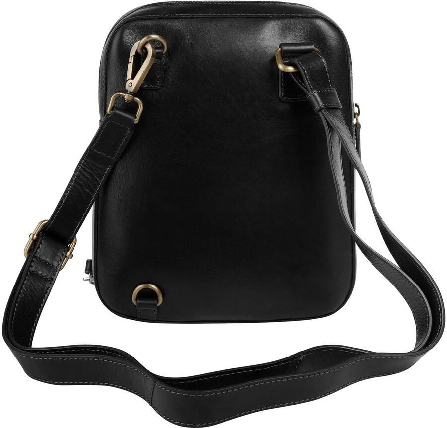 Bugatti Schoudertas Remo echt leder