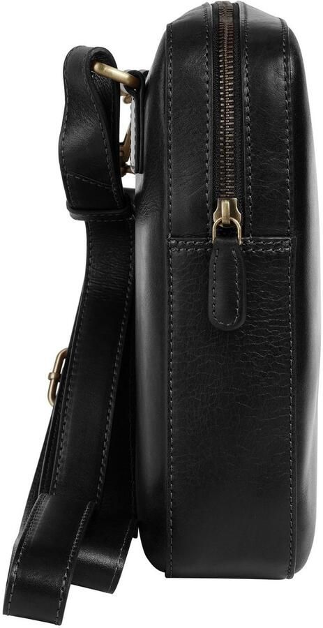 Bugatti Schoudertas Remo echt leder - Foto 4