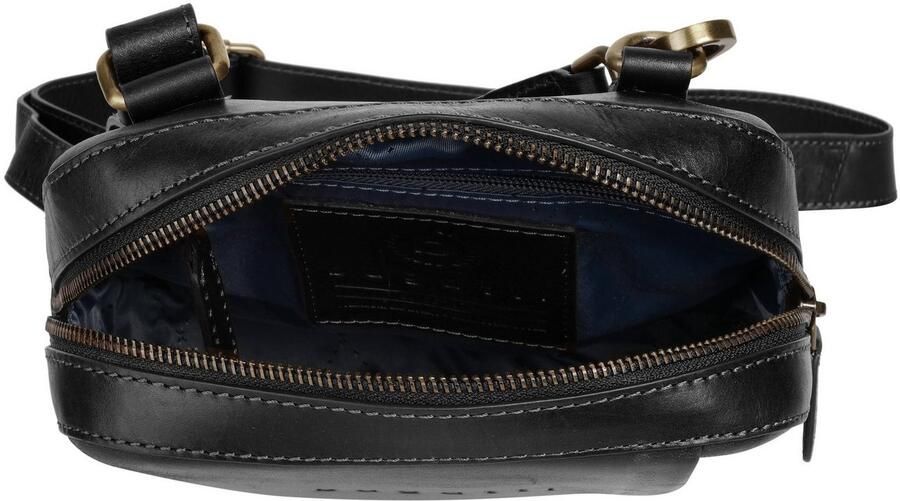 Bugatti Schoudertas Remo echt leder - Foto 3