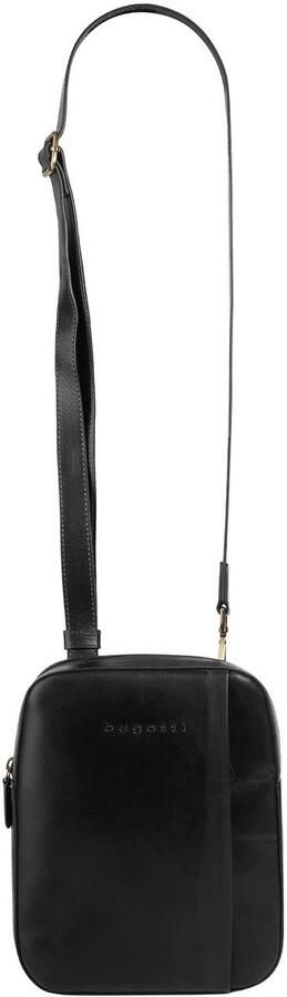 Bugatti Schoudertas Remo echt leder - Foto 5