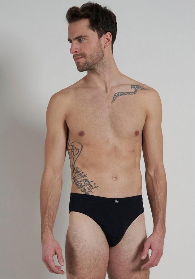 Bugatti Slip Livorno zacht basic smal ade d katoen met logo (Set van 5) - Foto 3