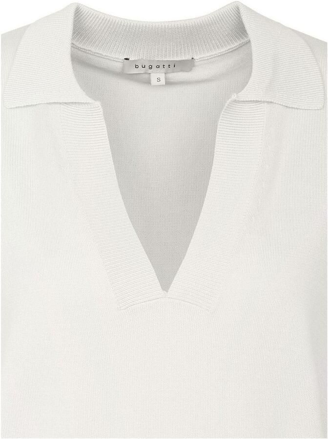 Bugatti Slip-over met kraag