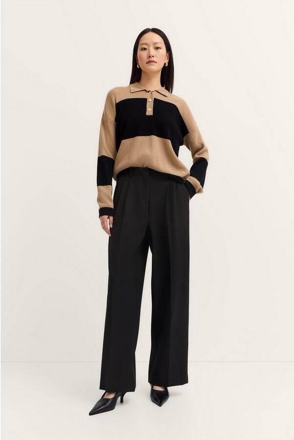 Bugatti Stoffen broek Dubbele plooiband met stretch-aandeel - Foto 3