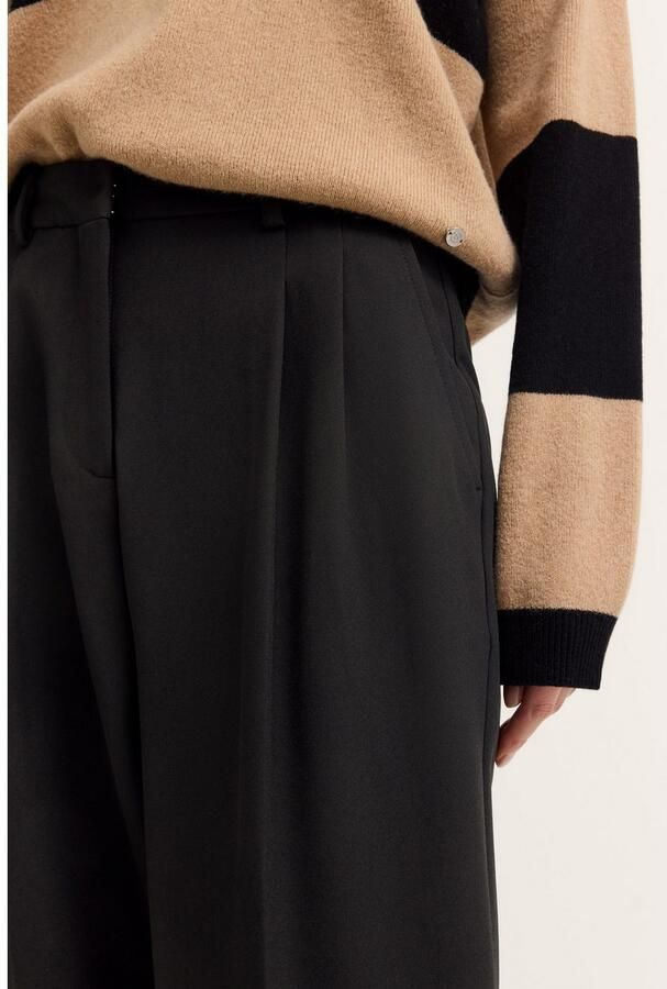 Bugatti Stoffen broek Dubbele plooiband met stretch-aandeel