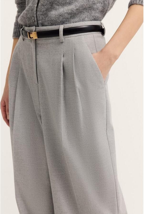 Bugatti Stoffen broek Elegante silhouet met dubbele plooi & normale pasvorm - Foto 3