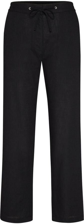 Bugatti Stoffen broek met een rijgkoord en elastische band - Foto 4