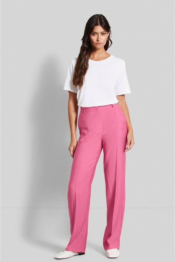 Bugatti Stoffen broek met persplooien - Foto 3