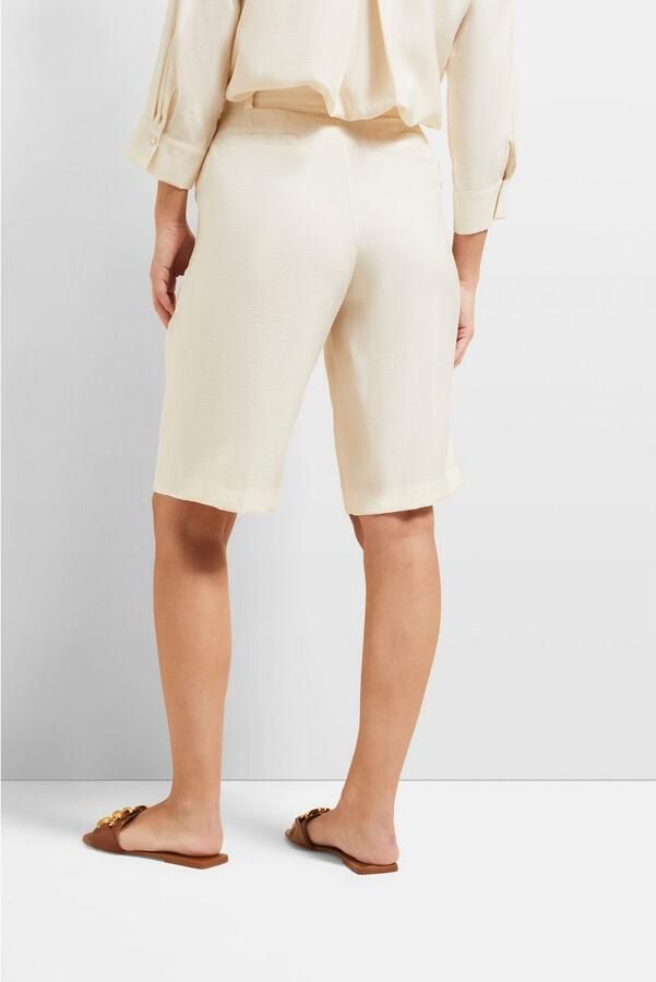 Bugatti Stoffen broek met persplooien