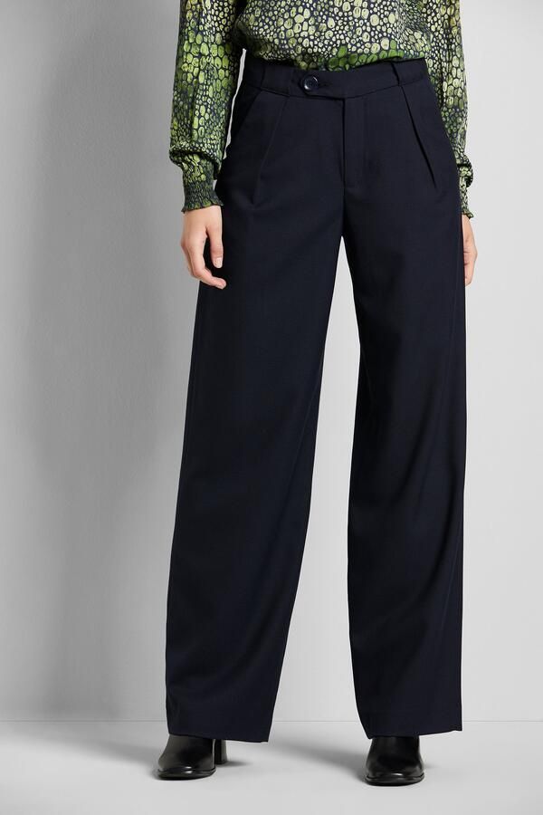 Bugatti Stoffen broek met rechte pijpen - Foto 4