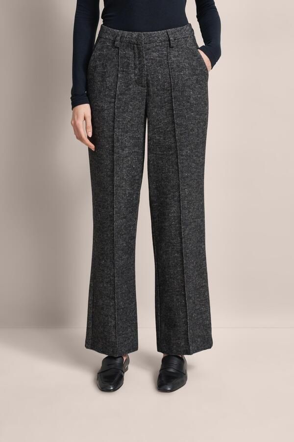 Bugatti Stoffen broek met wol-structuur - Foto 5