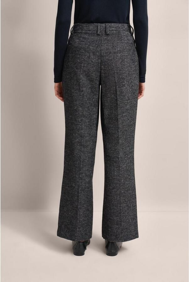 Bugatti Stoffen broek met wol-structuur - Foto 2