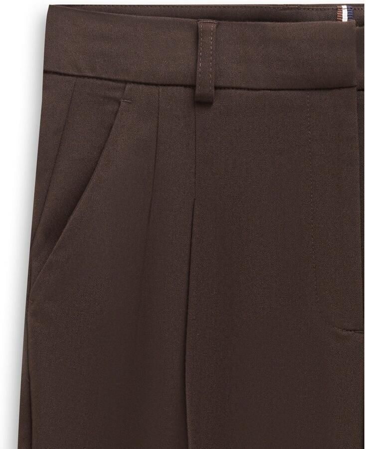 Bugatti Stoffen broek Stretchcomfort met bandplooien