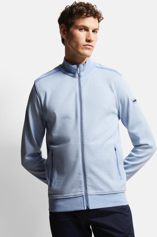 Bugatti Sweatshirt met collegkraag - Foto 7