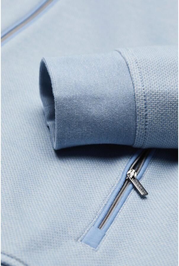 Bugatti Sweatshirt met collegkraag - Foto 5