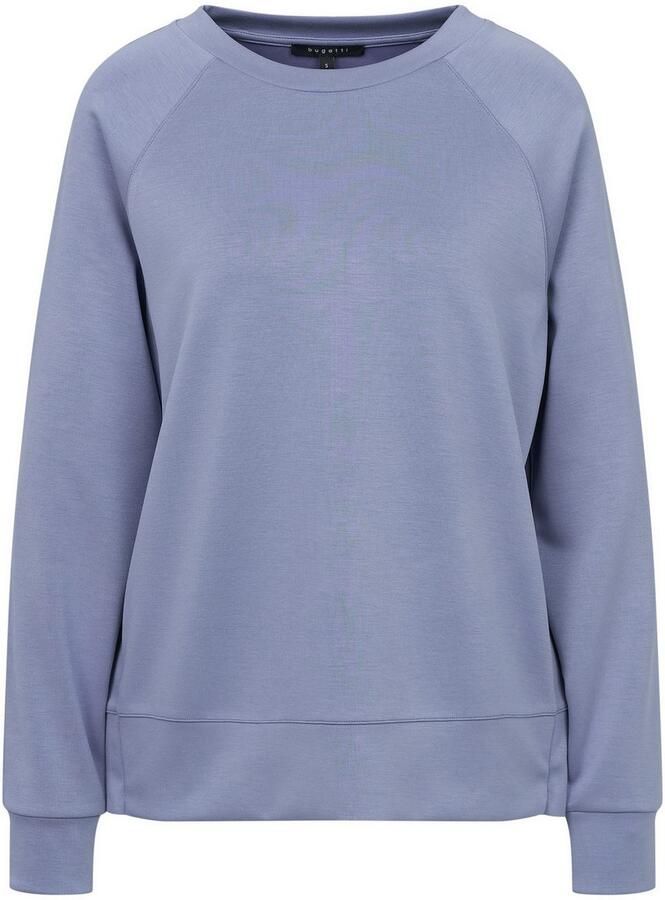 Bugatti Sweatshirt met ritssluitingen opzij