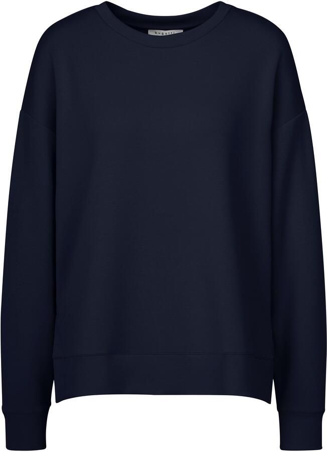 Bugatti Sweatshirt van elastisch modalweefsel