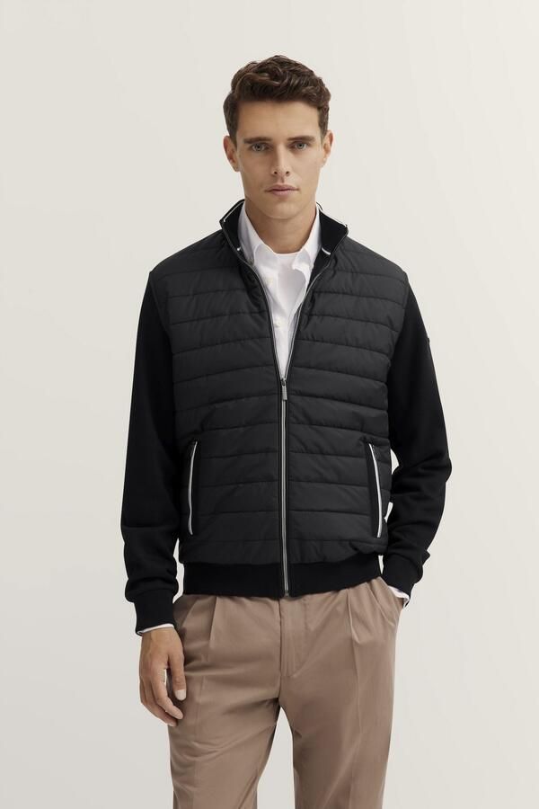 Bugatti Sweatvest Basic Essential Modern Fit in gewatteerde look - Foto 4
