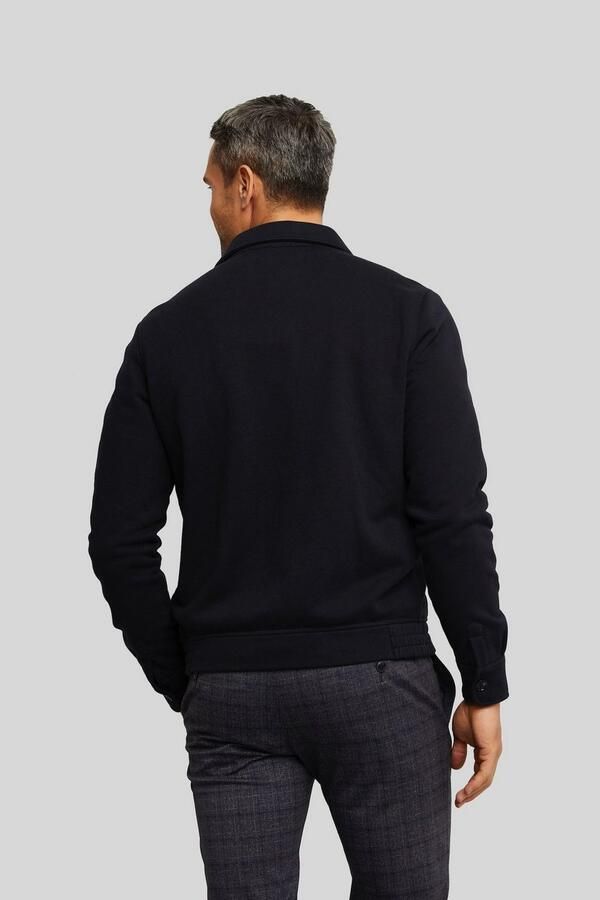 Bugatti Sweatvest in overhemd-look - Foto 6