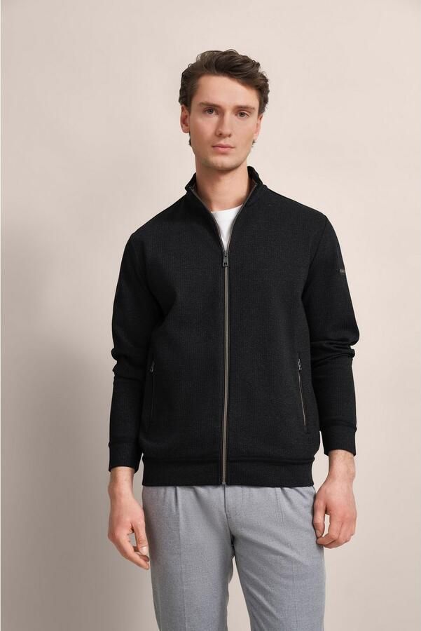 Bugatti Sweatvest met lichte structuur - Foto 10