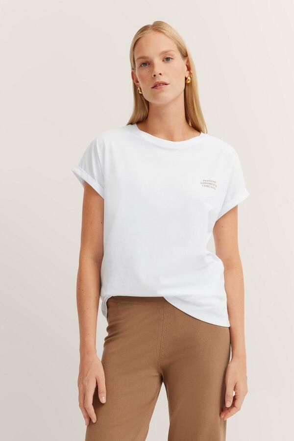 Bugatti T-shirt gemaakt van katoen - Foto 8