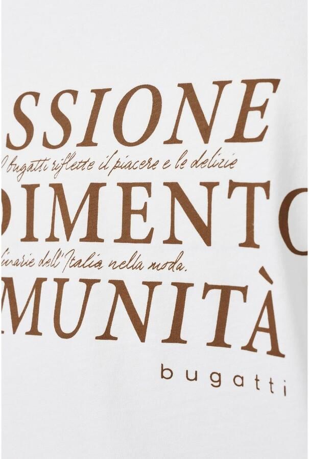 Bugatti T-shirt gemaakt van katoen - Foto 4