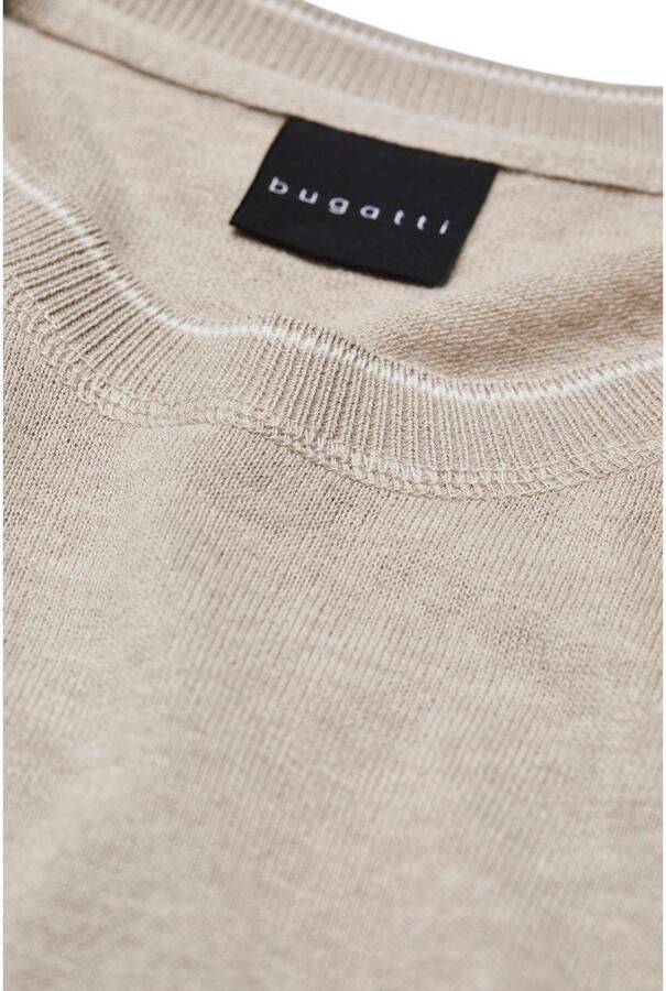 Bugatti T-shirt met contraststrepen - Foto 2