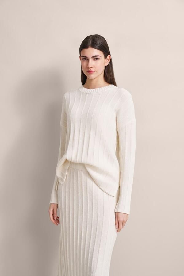 Bugatti Trui met ronde hals in chique look - Foto 8