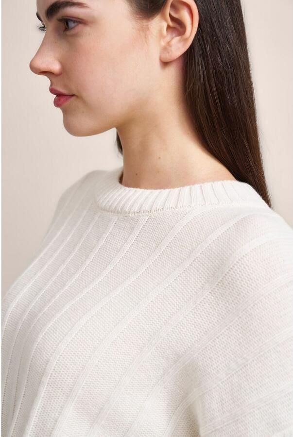 Bugatti Trui met ronde hals in chique look - Foto 2