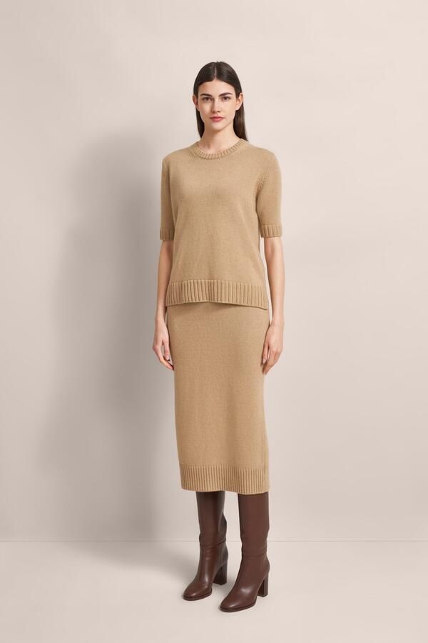 Bugatti Trui met ronde hals met korte mouwen - Foto 4