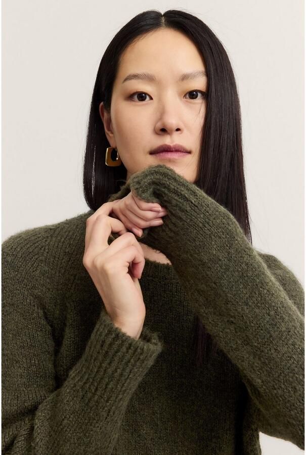 Bugatti Trui met ronde hals Normale snit - Foto 3