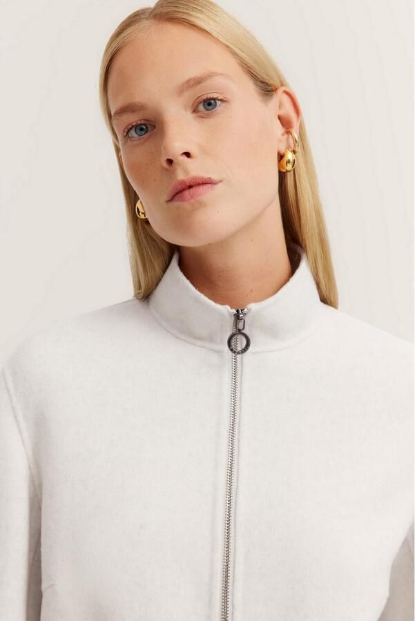 Bugatti Wollen jack met staande kraag & rits - Foto 3