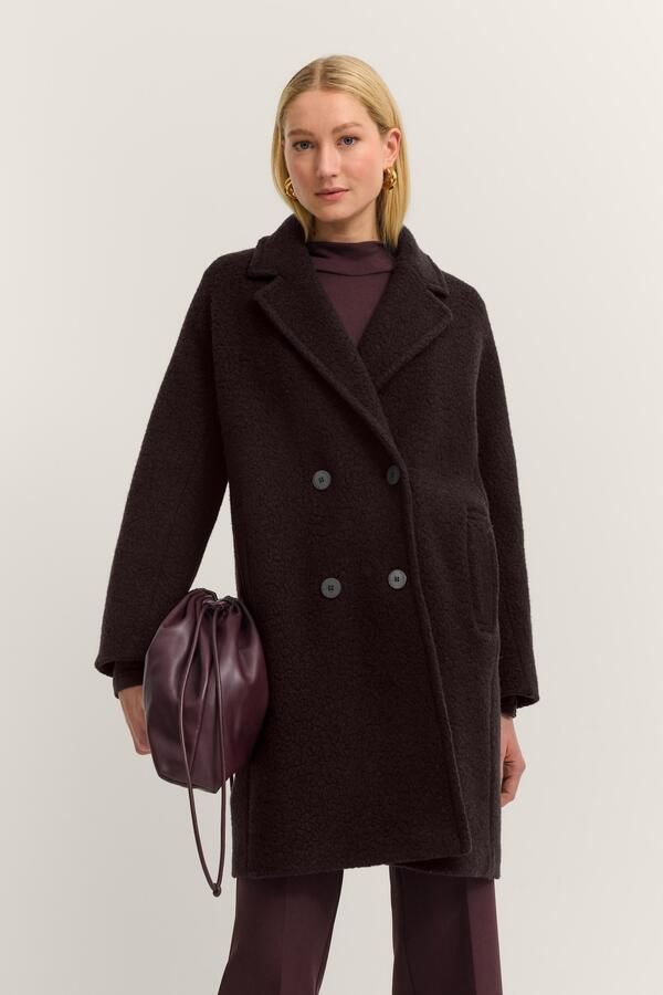 Bugatti Wollen jas FLEXCITY in regular fit en oversized-optiek met reverskraag - Foto 5