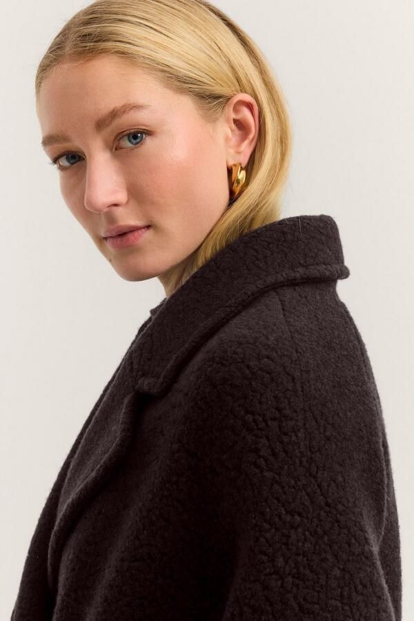 Bugatti Wollen jas FLEXCITY in regular fit en oversized-optiek met reverskraag - Foto 4