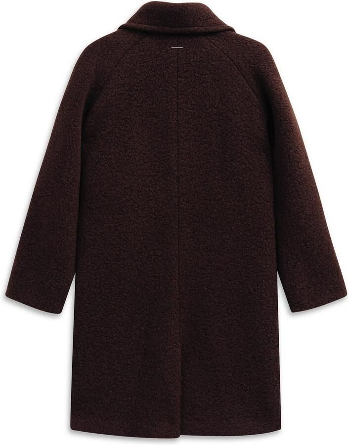 Bugatti Wollen jas FLEXCITY in regular fit en oversized-optiek met reverskraag