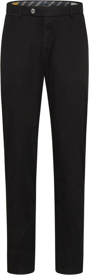 Bugatti Regular fit broek met knoop- en ritssluiting