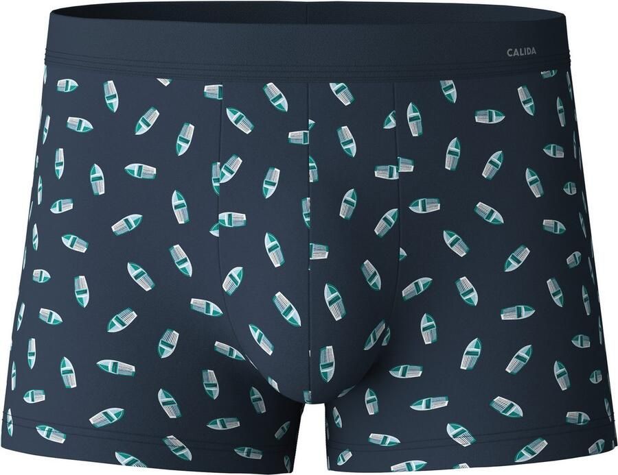 CALIDA Boxershort Cotton Code Design met zachte elastische band zonder gulp
