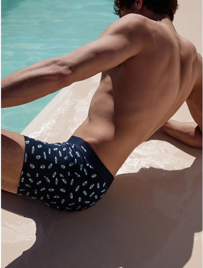 CALIDA Boxershort Cotton Code Design met zachte elastische band zonder gulp - Foto 3