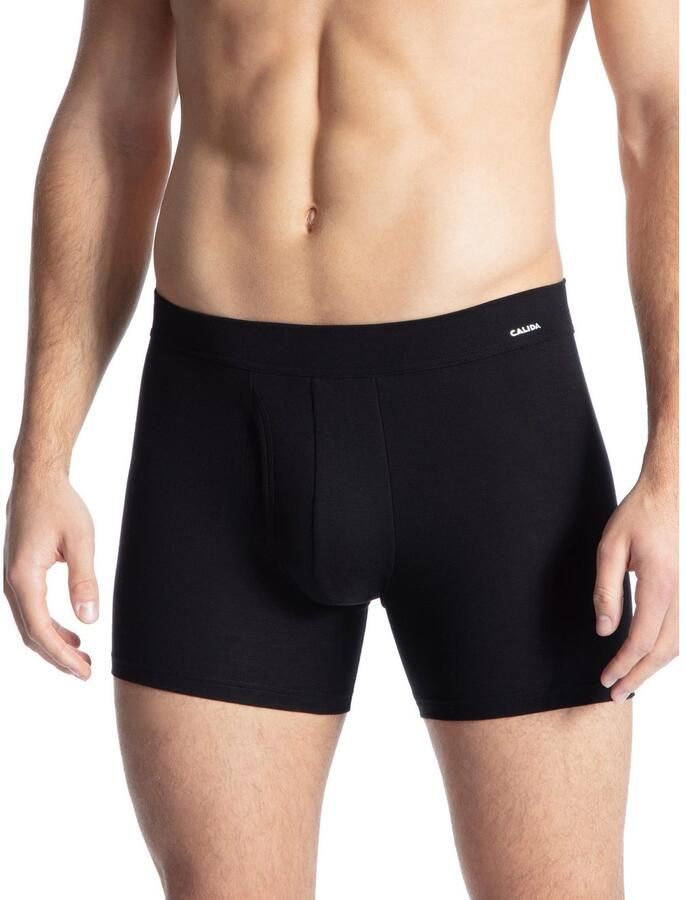 CALIDA Boxershort Evolution Logo-belettering single jersey zonder opening - Foto 2
