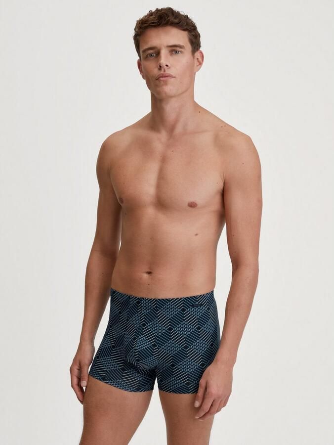 CALIDA Boxershort Grafic Cotton gestreept zonder gulp overtrokken band - Foto 4