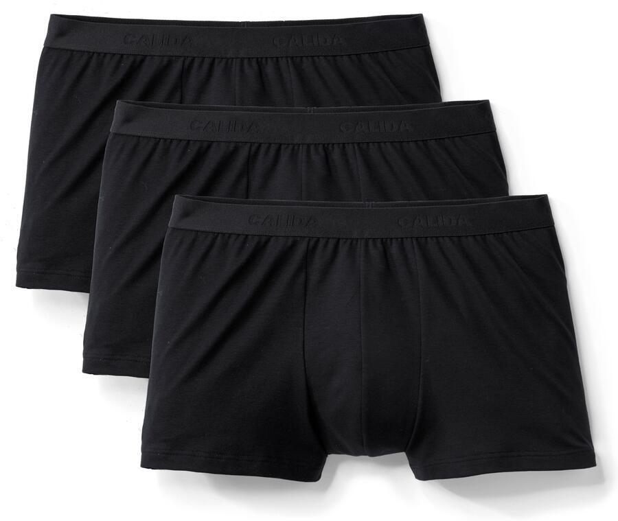 CALIDA Boxershort Natural Benefit Single jersey-kwaliteit elastisch(3 stuks) - Foto 7