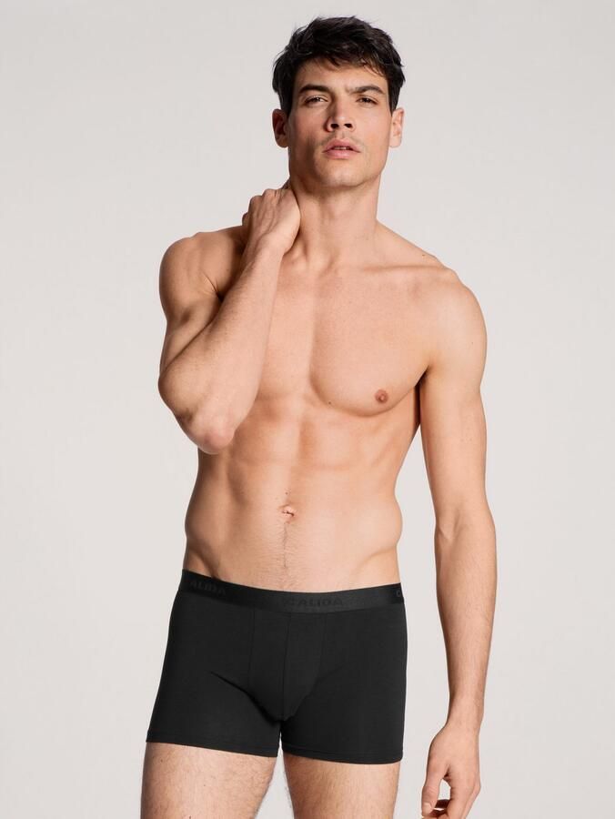 CALIDA Boxershort Natural Benefit Single jersey-kwaliteit elastisch(3 stuks) - Foto 6