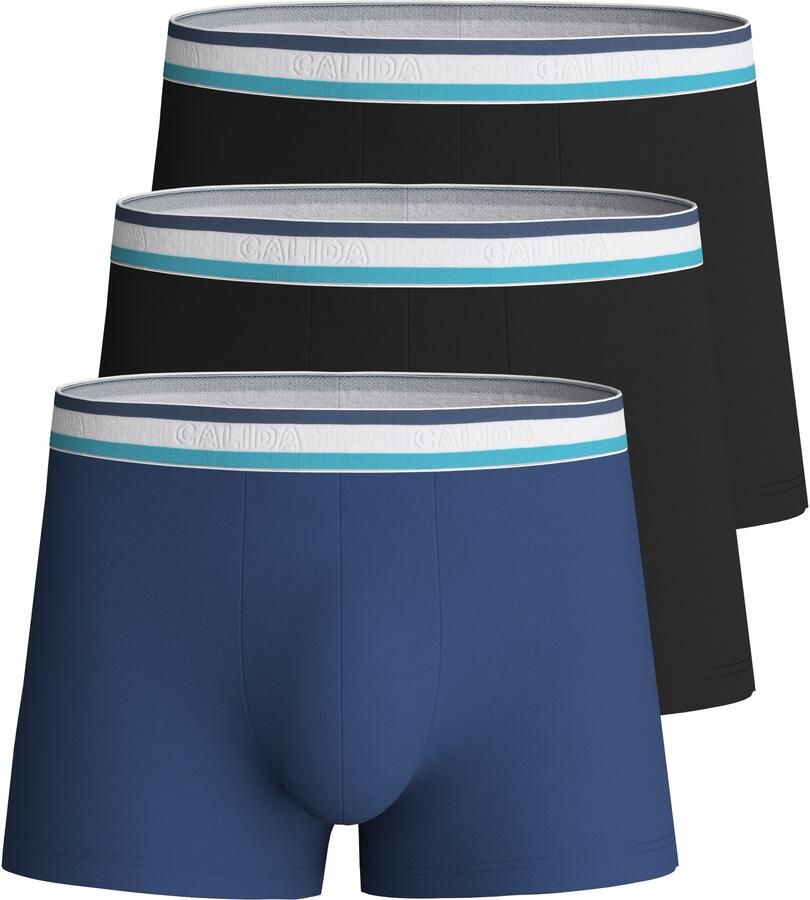 CALIDA Boxershort Natural Benefit Single jersey-kwaliteit elastisch(3 stuks) - Foto 8