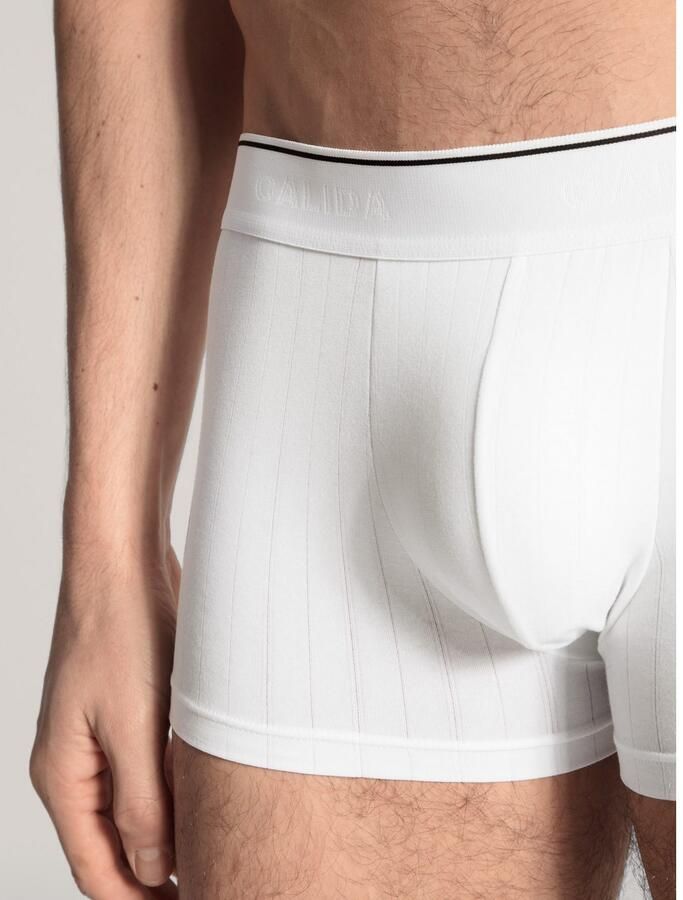 CALIDA Boxershort Pure & Style masculien naaldstreeppatroon zonder opening